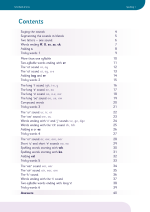 Spelling Book 1 (Year 1) Contents